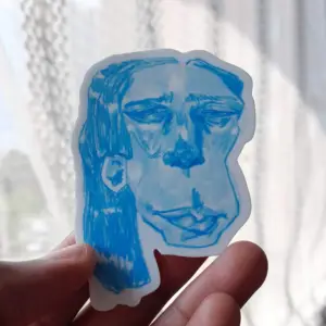 Sadness as a Gift Sticker